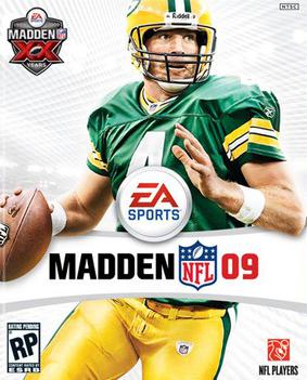 Madden NFL 09 Cover Art